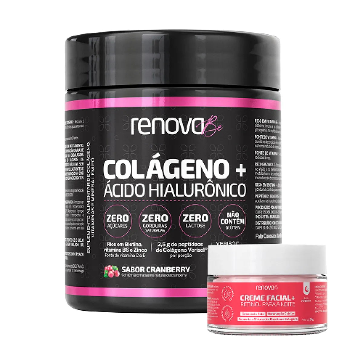 Colágeno Verisol® com Ácido Hialurônico + 1 Hid. Labial