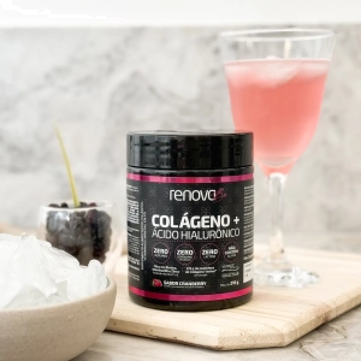 3 Colágeno Verisol® com Ácido Hialurônico + 1 Creme Retinol + 1 Serum Facial