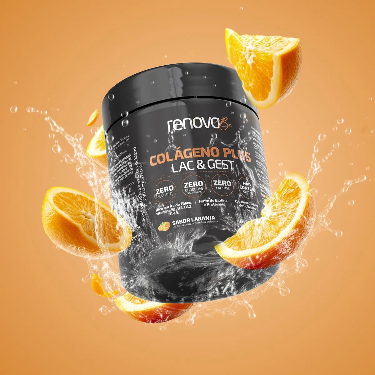 6 Colágeno Plus Lac & Gest para gestantes e lactantes + 2 Cremes Faciais + 1 Hid Labial + 1 Máscara + 1 Balm de Dores