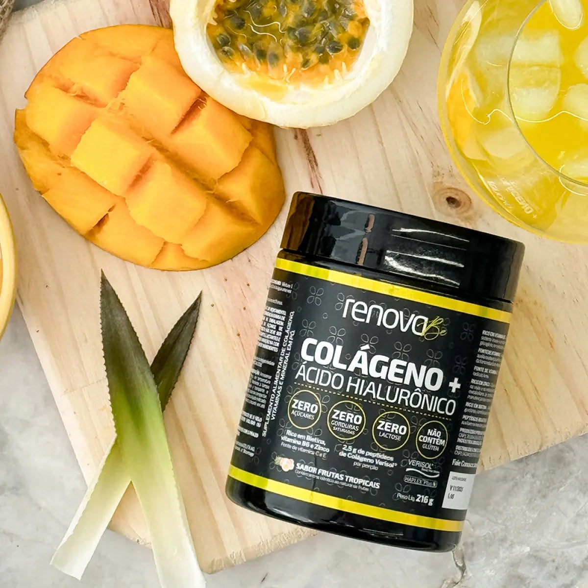 Colágeno Verisol® com Ácido Hialurônico + 1 Hid. Labial