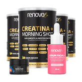 4 Creatina Morning Shot + 1 Balm de Dores + Máscara