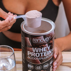 4 Whey Protein com Ácido Hialurônico + 1 Creme Retinol + 1 Máscara