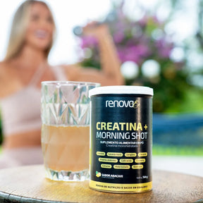 4 Creatina Morning Shot + 1 Balm de Dores + Máscara