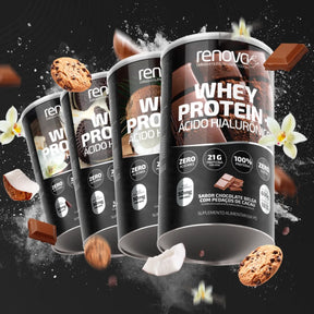 4 Whey Protein com Ácido Hialurônico + 1 Creme Retinol + 1 Máscara