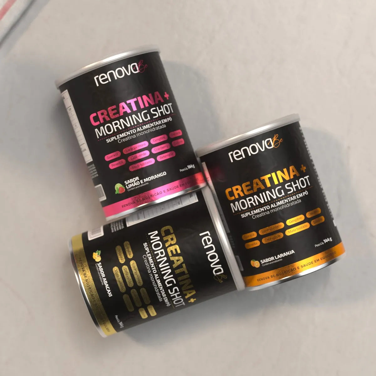 1 Creatina Morning Shot + 1 Balm de Dores