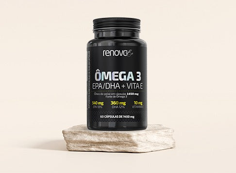 2 Ômega 3 EPA/DHA com Vitamina E + 1 Creme Retinol
