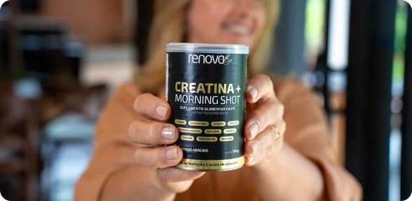 4 Creatina Morning Shot + 1 Balm de Dores + Máscara