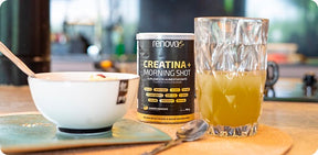 4 Creatina Morning Shot + 1 Balm de Dores + Máscara